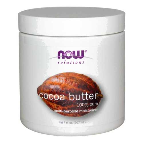 Масло для тела Now Foods Cocoa Butter Pure 207 мл в Магнит Косметик