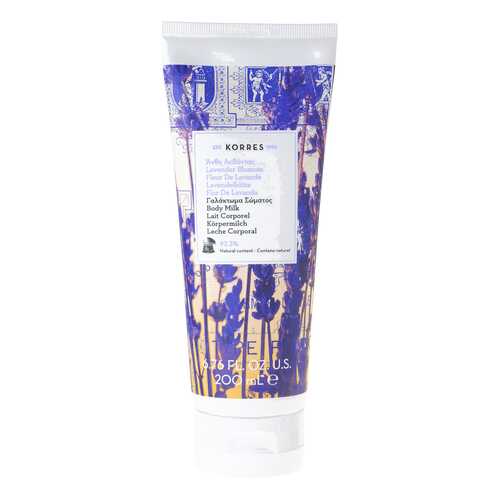 Молочко для тела Korres Flowers Lavender 200 мл в Магнит Косметик