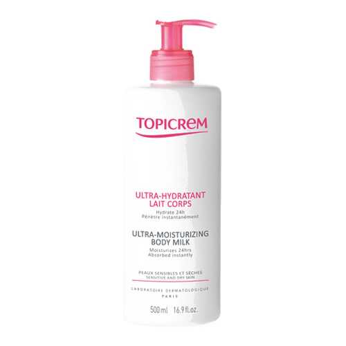 Молочко для тела Topicrem Essentials Ultra-Moisturizing Body Milk 2шт х 500 мл в Магнит Косметик