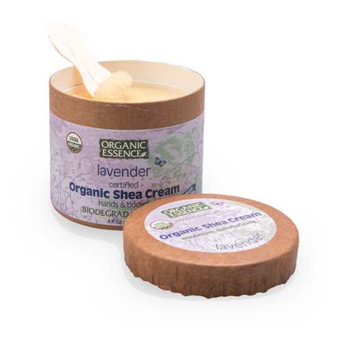 Органический крем ши (Карите) Лаванда Organic Essence 118 мл в Магнит Косметик