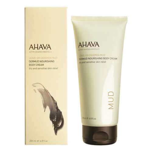 Питательный крем для тела Ahava Leave-on Deadsea Mud Dermud Nourishing Body Cream 200 мл в Магнит Косметик