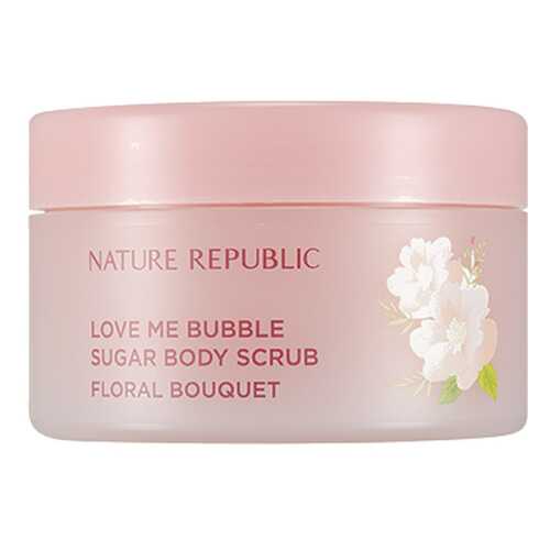 Скраб для тела Nature Republic Love Me Bubble Sugar - Floral Bouquet в Магнит Косметик