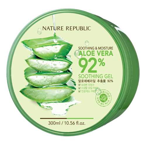 Средство для тела Nature Republic Aloe Vera 92% Soothing Gel 300 мл в Магнит Косметик