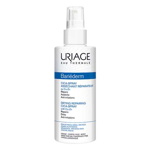 Средство для тела Uriage Bariederm Drying Repairing Cica-Spray 100 мл в Магнит Косметик