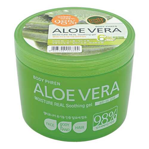 Средство для тела Welcos Aloe Vera Moisture Real Soothing Gel 300 мл в Магнит Косметик