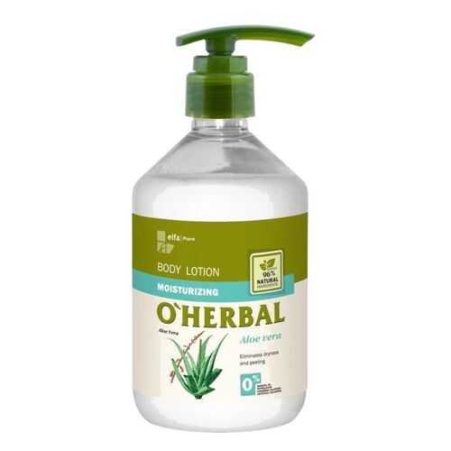 Увлажняющий лосьон для тела с экстрактом алоэ вера O’Herbal, 500 мл в Магнит Косметик