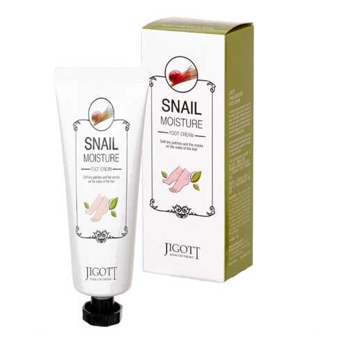 Крем для ног Jigott Snail Moisture Foot Cream с улиточным муцином 100 мл в Магнит Косметик