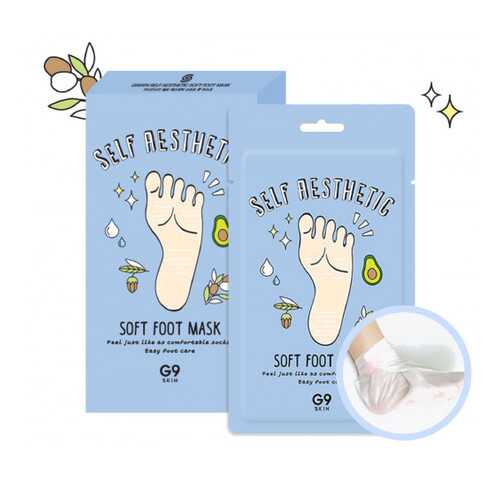 Маска для ног G9 Self Aesthetic Soft Foot Mask 12мл в Магнит Косметик