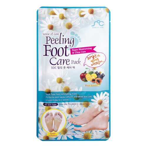 Маска для ног Sense of Care Peeling Foot Care Pack 20 мл в Магнит Косметик