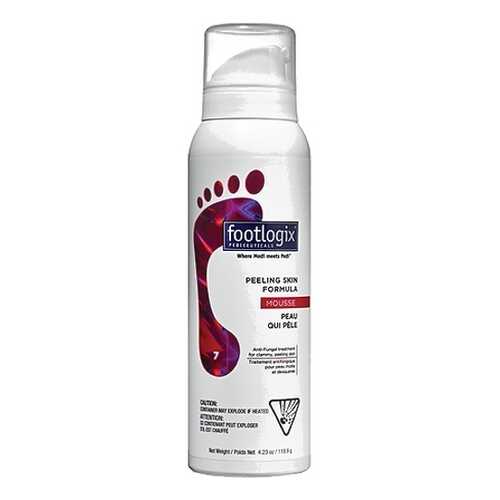 Мусс очищающий для кожи между пальцев ног FOOTLOGIX Peeling Skin Formula, 120 мл в Магнит Косметик