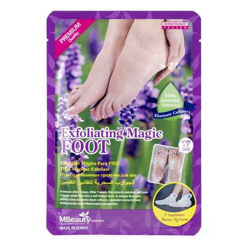 Отшелушивающая маска-носочки для ног Magic foot, 1 пара в Магнит Косметик