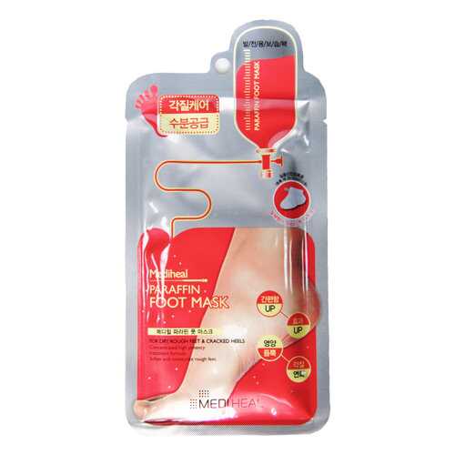 Парафиновая маска-носочки для ног Mediheal Paraffin Foot Mask 30 мл в Магнит Косметик