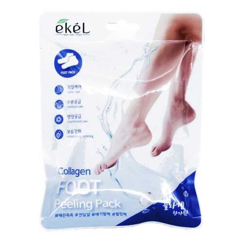 Пилинг-носочки с коллагеном Ekel Collagen Foot Peeling Pack 40 гр в Магнит Косметик