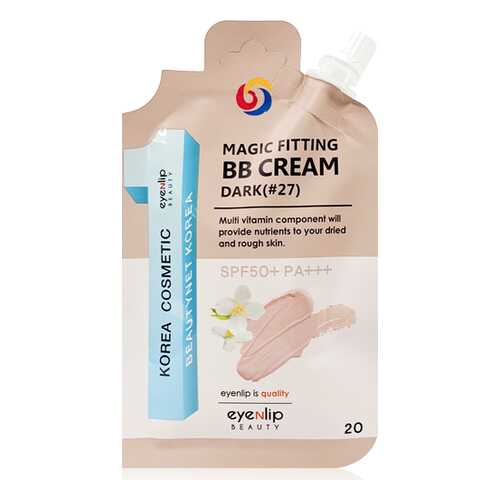 Крем ББ для лица Eyenlip MAGIC FITTING BB CREAM DARK #27 20гр в Магнит Косметик