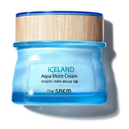 Крем для лица увлажняющий THE SAEM Iceland Aqua Moist Cream 60мл в Магнит Косметик