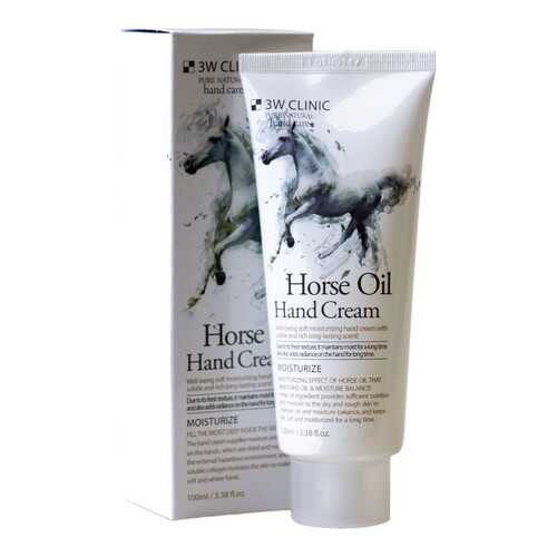 Крем для рук 3W Clinic Horse Oil Hand Cream 100 мл в Магнит Косметик