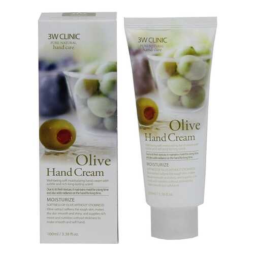 Крем для рук 3W Clinic Olive Hand Cream 100 мл в Магнит Косметик