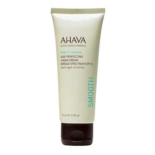 Крем для рук Ahava Time To Smooth Age Perfecting Hand Cream Broad Spectrum SPF15 75 мл в Магнит Косметик