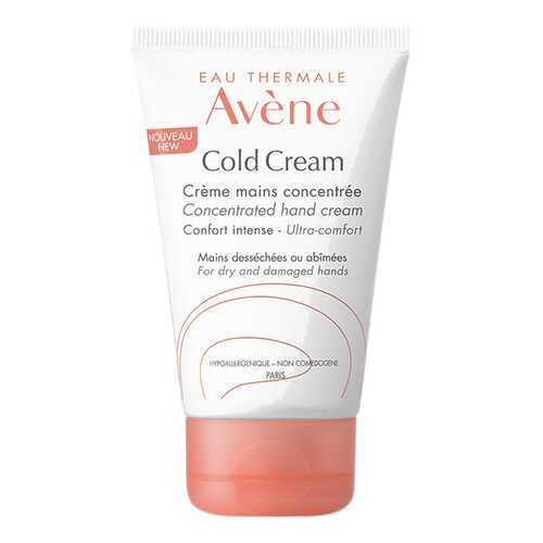 Крем для рук Avene Eau Thermale Cold Cream Concentrated Hand Cream 50 мл в Магнит Косметик