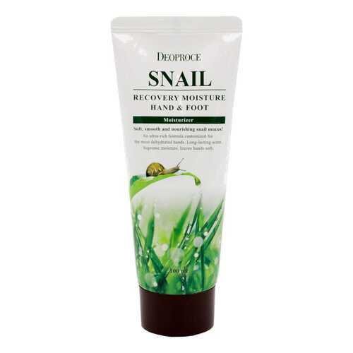 Крем для рук Deoproce Moisture Hand & Foot Snail Recovery 100 мл в Магнит Косметик