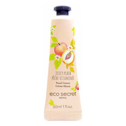 Крем для рук Eco Secret Hand Cream Juicy Peach с экстрактом персика 30 мл в Магнит Косметик