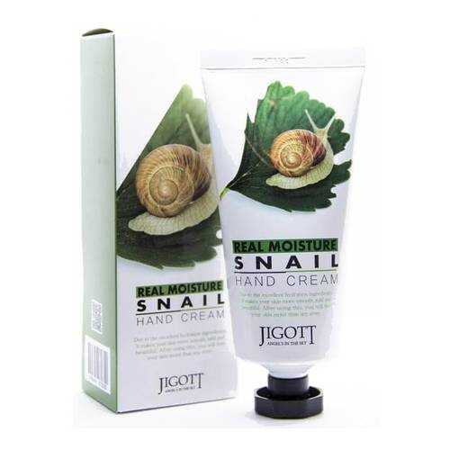 Крем для рук JIGOTT Real Moisture Snail Hand Cream 100г в Магнит Косметик