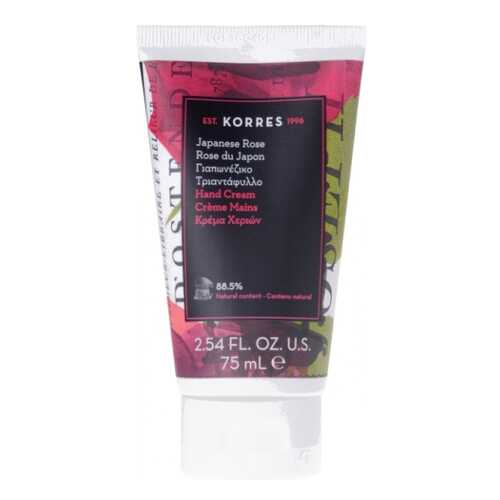 Крем для рук Korres Japanese Rose Hand Cream 75 мл в Магнит Косметик