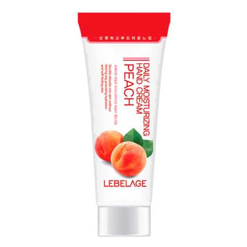 Крем для рук Lebelage Daily Moisturizing Peach Hand Cream в Магнит Косметик