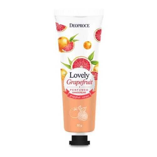 Крем для рук парфюмированный DEOPROCE LOVELY GRAPEFRUIT PERFUMED HAND CREAM 50g в Магнит Косметик