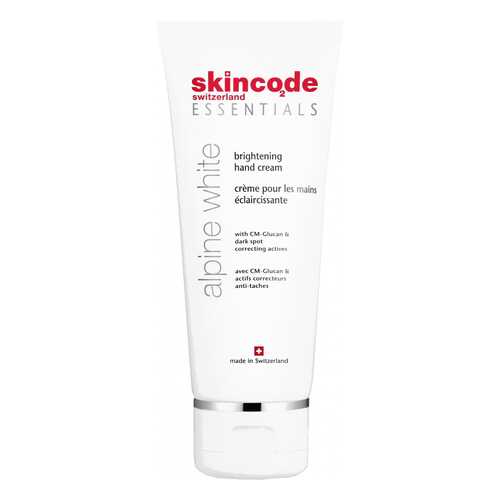 Крем для рук Skincode Essentials Alpine White Brightening Hand Cream 75 мл в Магнит Косметик