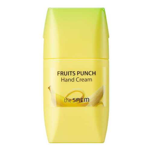 Крем для рук The Saem Fruits Punch Banana Hand Cream Банановый пунш 50 мл в Магнит Косметик