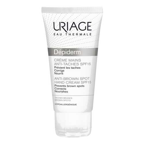 Крем для рук Uriage Depiderm Anti-Brown Spot Hand Cream SPF15 50 мл в Магнит Косметик