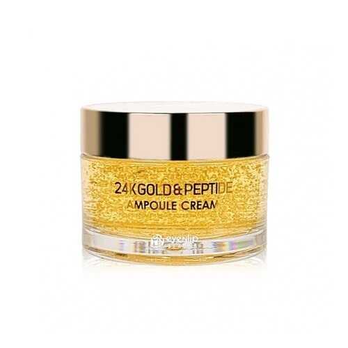 Крем с пептидами и золотом 24K GOLD & PEPTIDE AMPOULE CREAM 50 г в Магнит Косметик