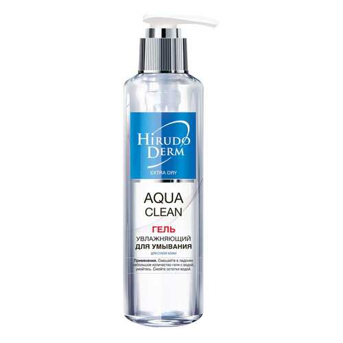 Гель для умывания Hirudo Derm Aqua Clean 180 мл в Магнит Косметик