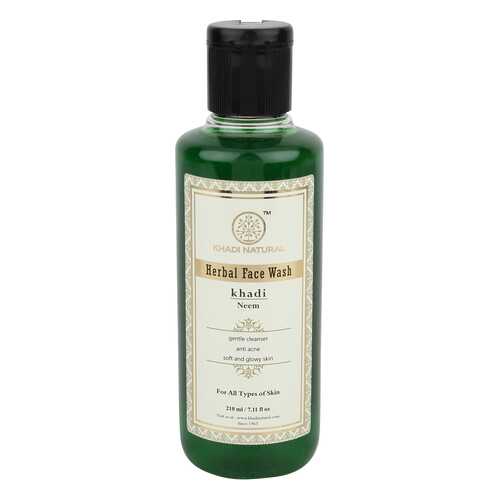 Гель для умывания Khadi Natural Ним, 210 мл в Магнит Косметик