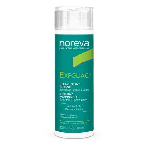 Гель для умывания Noreva Exfoliac Foaming 200 мл в Магнит Косметик