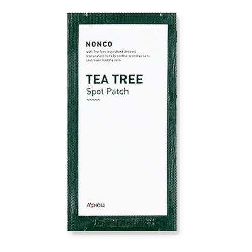 Лечебные патчи A'PIEU Nonсo Tea Tree Spot Patch от акне с чайным деревом в Магнит Косметик