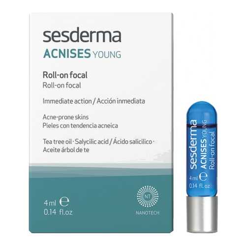 Лосьон для лица Sesderma Acnises Young Для локального применения 4 мл в Магнит Косметик