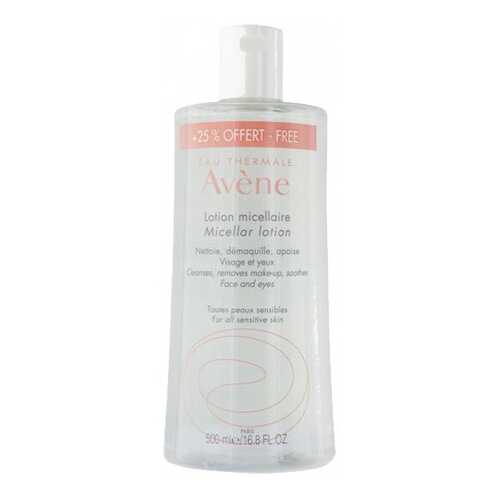 Мицеллярная вода Avene Micellar lotion 500 мл в Магнит Косметик