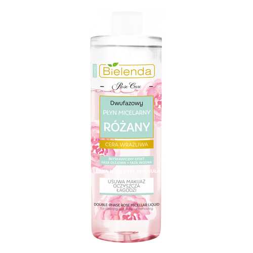 Мицеллярная вода Bielenda Rose Care Double-Phase Rose Micellar Liquid 500 мл в Магнит Косметик