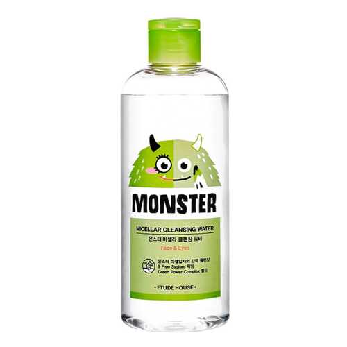 Мицеллярная вода Etude House Monster Micellar Cleansing Water 300 мл в Магнит Косметик