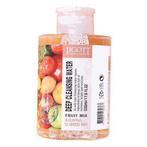Мицеллярная вода Jigott Deep Cleansing Water Fruit Mix 530 мл в Магнит Косметик