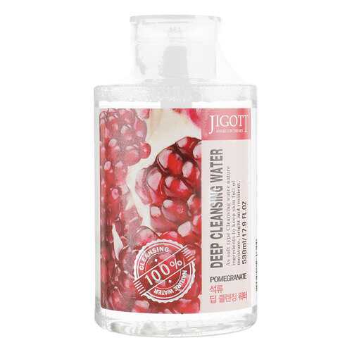 Мицеллярная вода Jigott Deep Cleansing Water Pomegranate 530 мл в Магнит Косметик