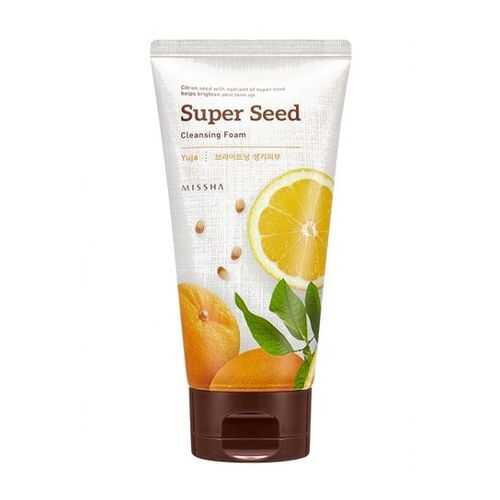 Missha Очищающая пенка для умывания Super Seed Yuja Cleansing Foam, 150 мл в Магнит Косметик