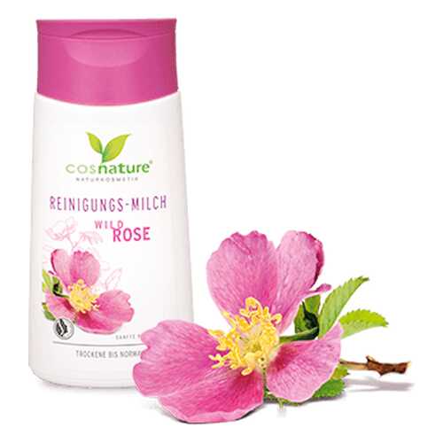 Молочко для лица Cosnature очищающее Шиповник, 150 мл в Магнит Косметик