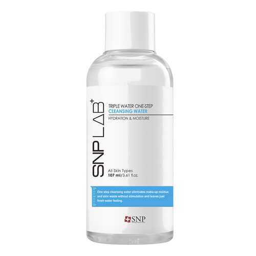 Очищающая вода для лица SNP Lab Plus Triple Water One-step Cleansing Water 250 мл в Магнит Косметик