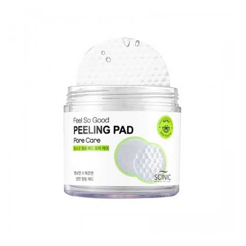 Очищающие салфетки Scinic Feel So Good Peeling Pad (Pore Care) в Магнит Косметик