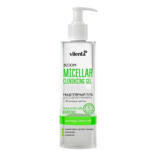 Очищающий мицеллярный гель для снятия макияжа VILENTA BLOOM с Яблоневым цветом, 200 мл в Магнит Косметик