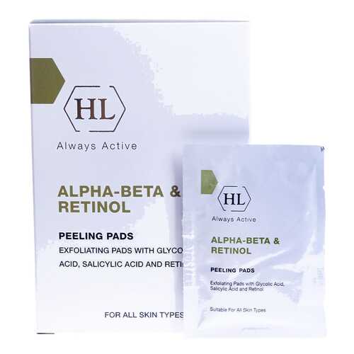 Отшелушивающие салфетки Holy Land Peeling Pads Alpha-Beta & Retinol 24 шт в Магнит Косметик