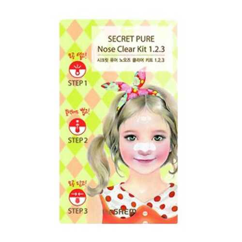 Патчи для очищения кожи the SAEM Secret Pure Nose Clear Kit 1.2.3 6 г в Магнит Косметик